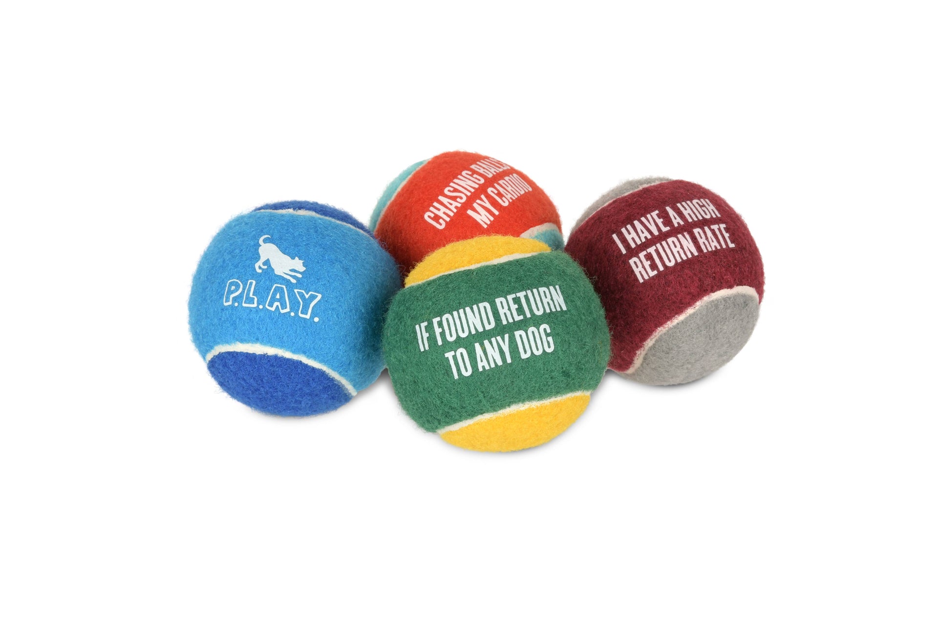 P.L.A.Y. | Tennis Ball 4 Pack