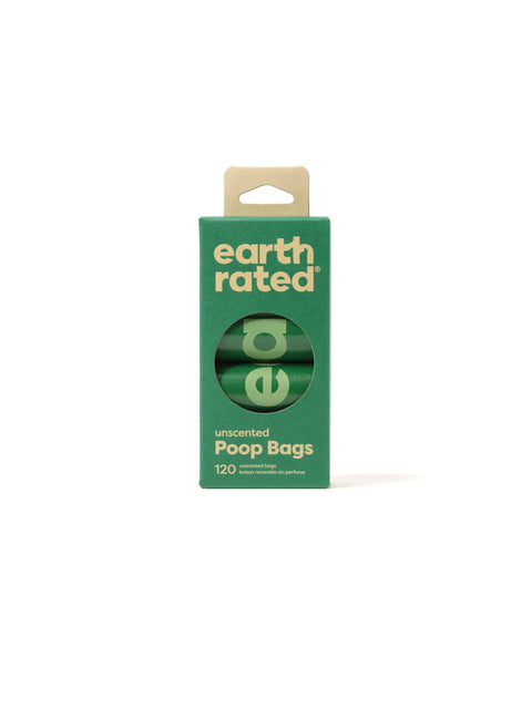 Earth Rated | Poop Bags | 8 Refill Rolls