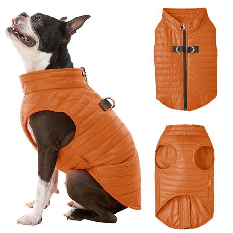 Gooby | Puffer Vest | Pumpkin