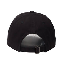 Hatphile Cat Dad hat shown from a lifestyle angle highlighting its casual everyday wearability.