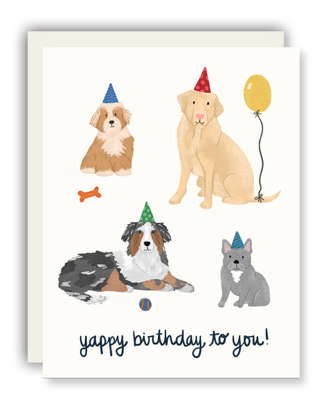 Yappy Birthday Card