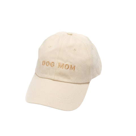 Lucy & Co. | Hat | Ivory Dog Mom