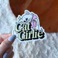 Cat Girlie Sticker