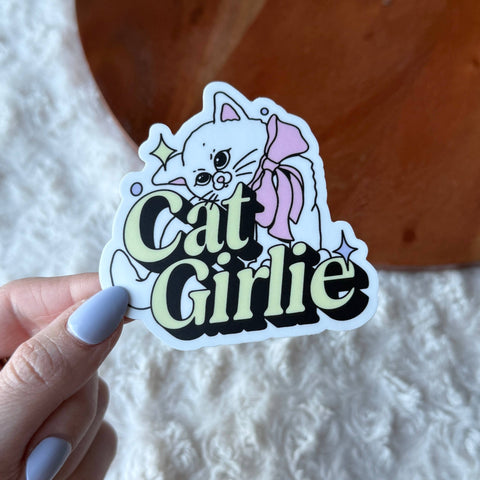 Cat Girlie Sticker