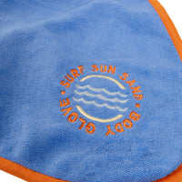 Carolina Pet Company Body Glove Towel Robe shown from a varied angle highlighting its absorbent fabric texture.