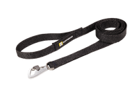Ruffwear Front Range Flex Leash detail showing engineered knit construction and flexible material technology closeup