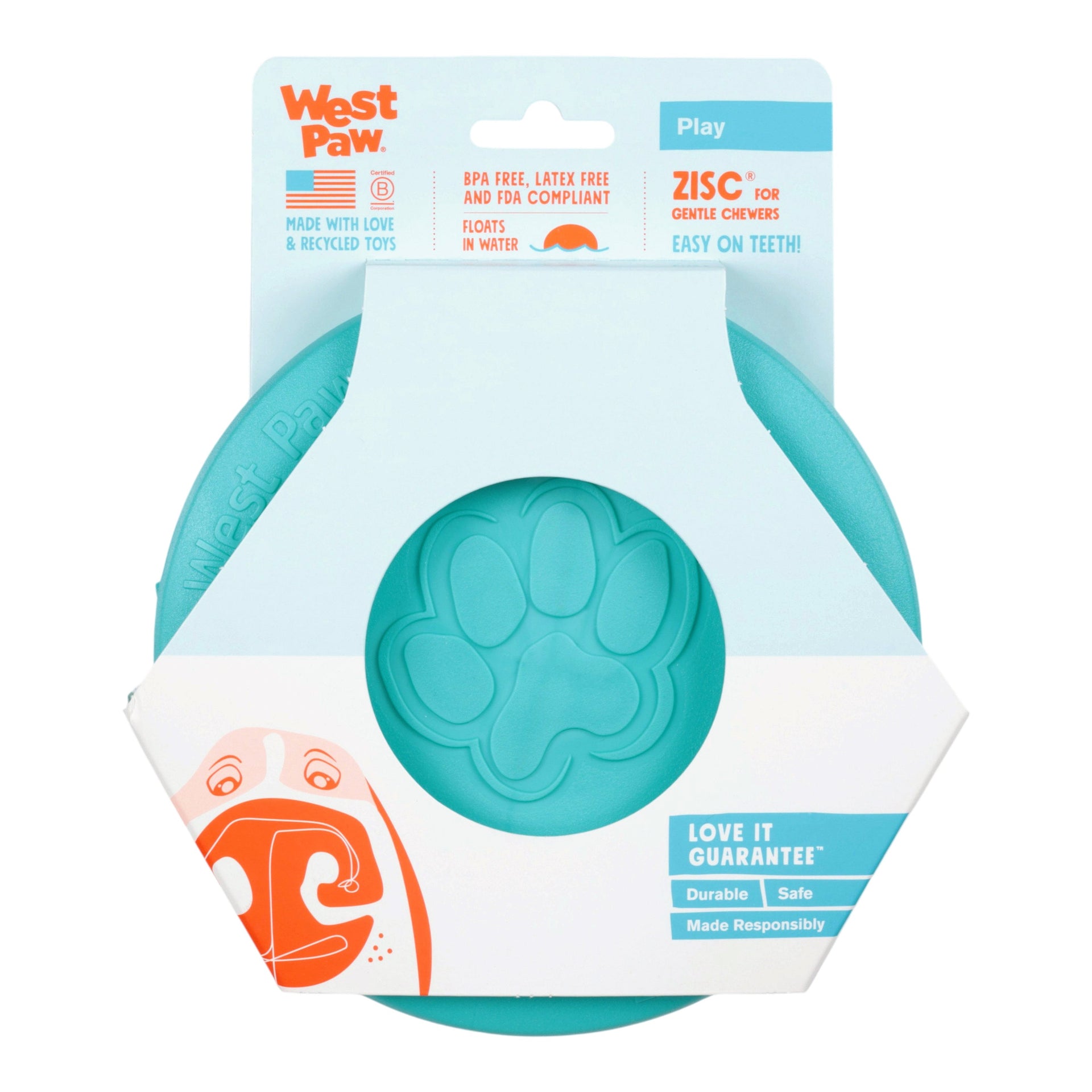 West Paw | Zisc Teal