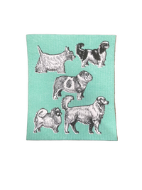 Dog Sketch Swedish Dishcloths