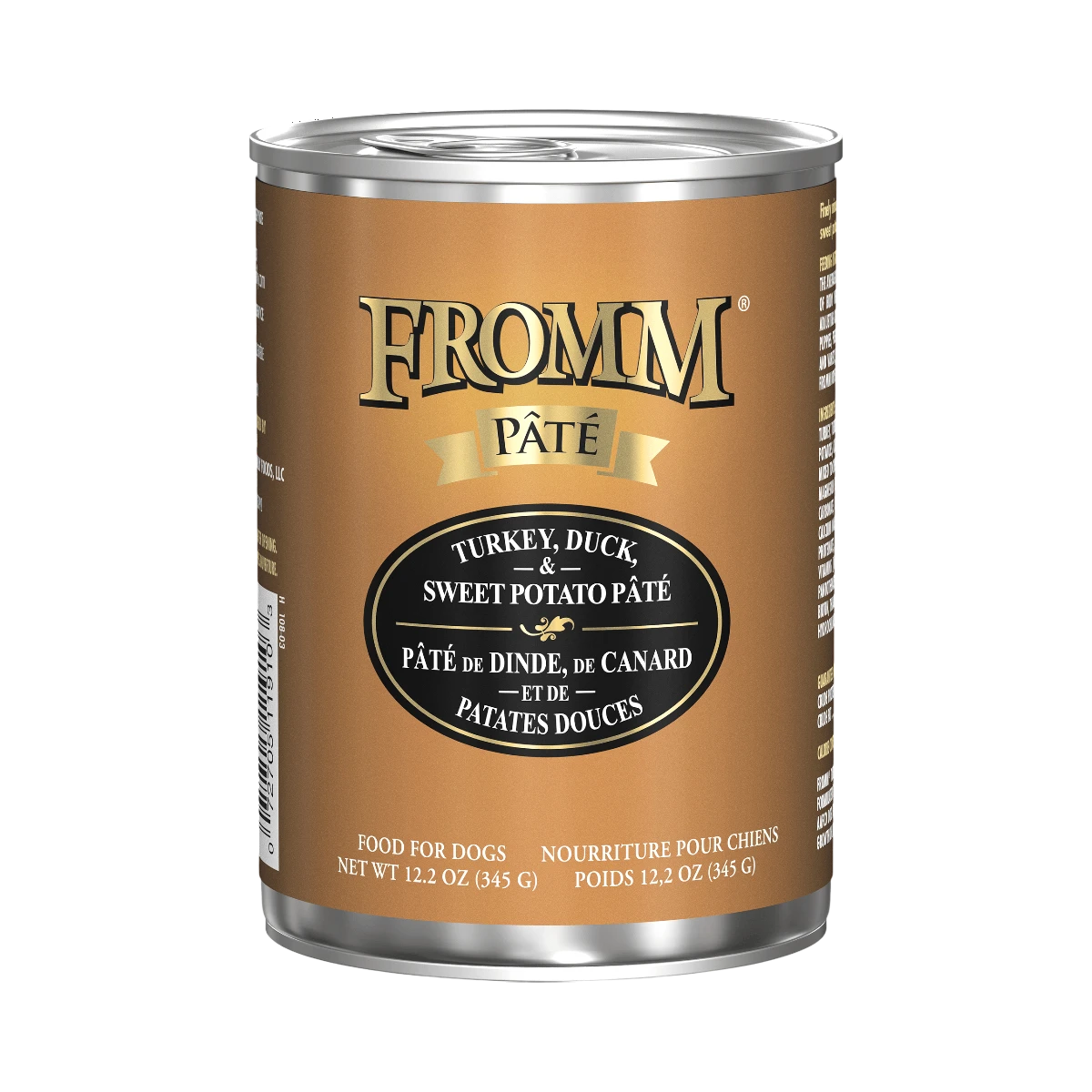 Fromm | Pâté | Turkey, Duck & Sweet Potato 12oz