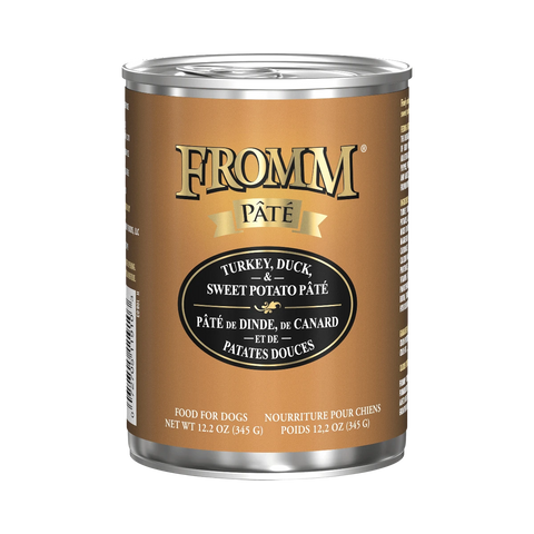 Fromm | Pâté | Turkey, Duck & Sweet Potato 12oz