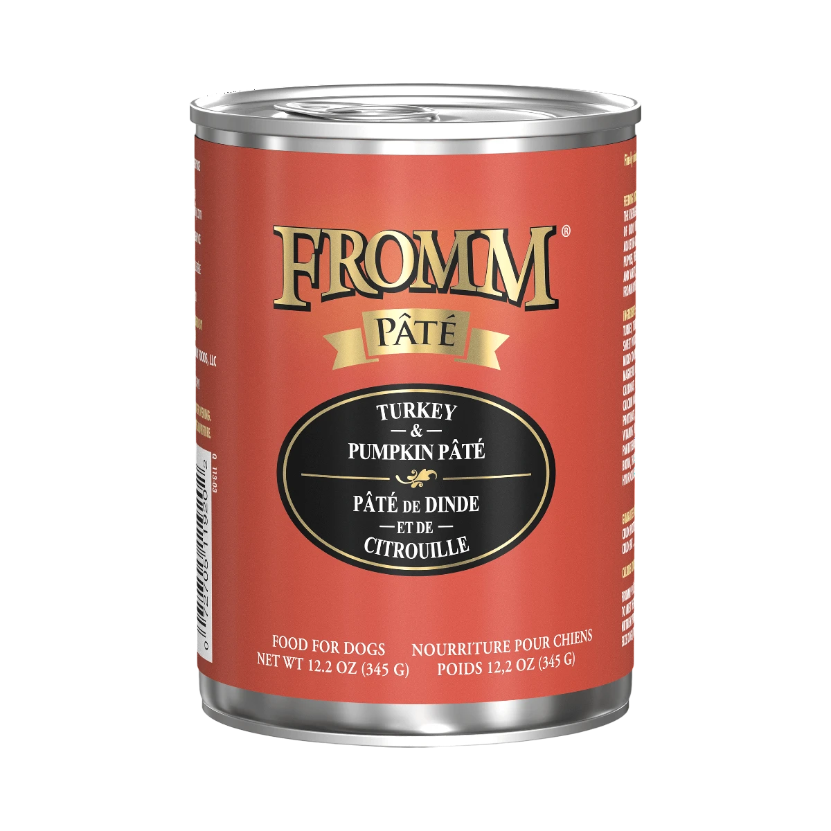Fromm | Pâté | Turkey & Pumpkin 12oz