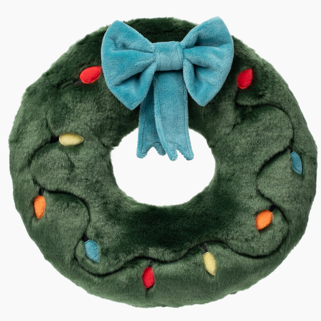 Fluff & Tuff | Holiday | Retro Wreath