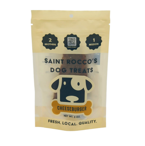 Saint Rocco's Treats | Cheeseburger 8oz