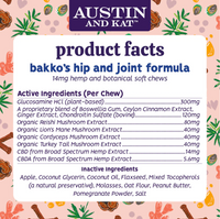 Bakko's Hip & Joint Formula Soft Chew 14mg
