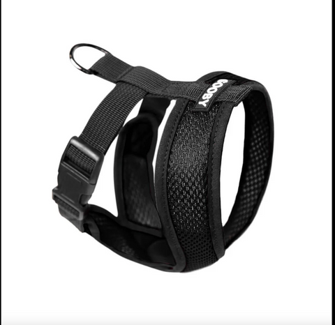Gooby | Comfort X Head-In Harness | Black