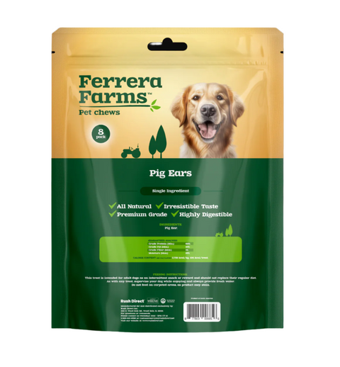 Ferrera Farms | Pig Ears 8pk
