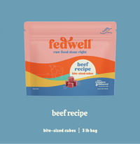 Fedwell | Cubes | Beef