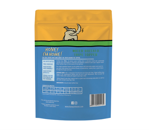 Honey I'm Home | Food Topper | Terrifically Tripe