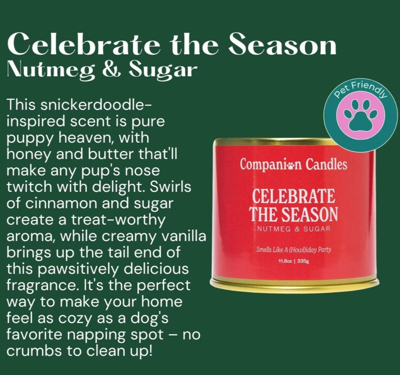 Celebrate The Season Candle