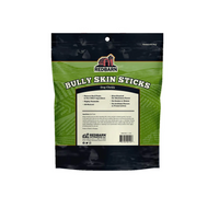 Redbarn Bully Skin Sticks dog treats showing texture and shape detail in close-up view.