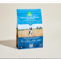 Open Farm Ancient Grain Whitefish dry dog food bag featuring wild-caught protein and heritage grains formula.