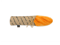 P.L.A.Y. Baguette Kicker cat toy showing detailed stitching and organic fabric construction in additional product view.