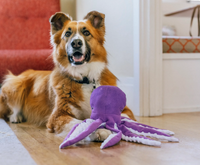 P.L.A.Y. Ocean Buddies Octopus plush toy showing detailed tentacle construction and soft fabric texture.