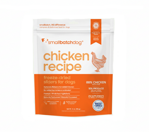 Small Batch | Freeze Dried | Chicken Sliders