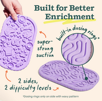 Woof FlipMat eating accessory shown from a detail or packaging angle highlighting product features.
