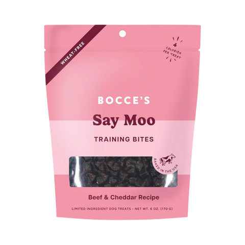 Bocce's Bakery | Training Bites | Say Moo