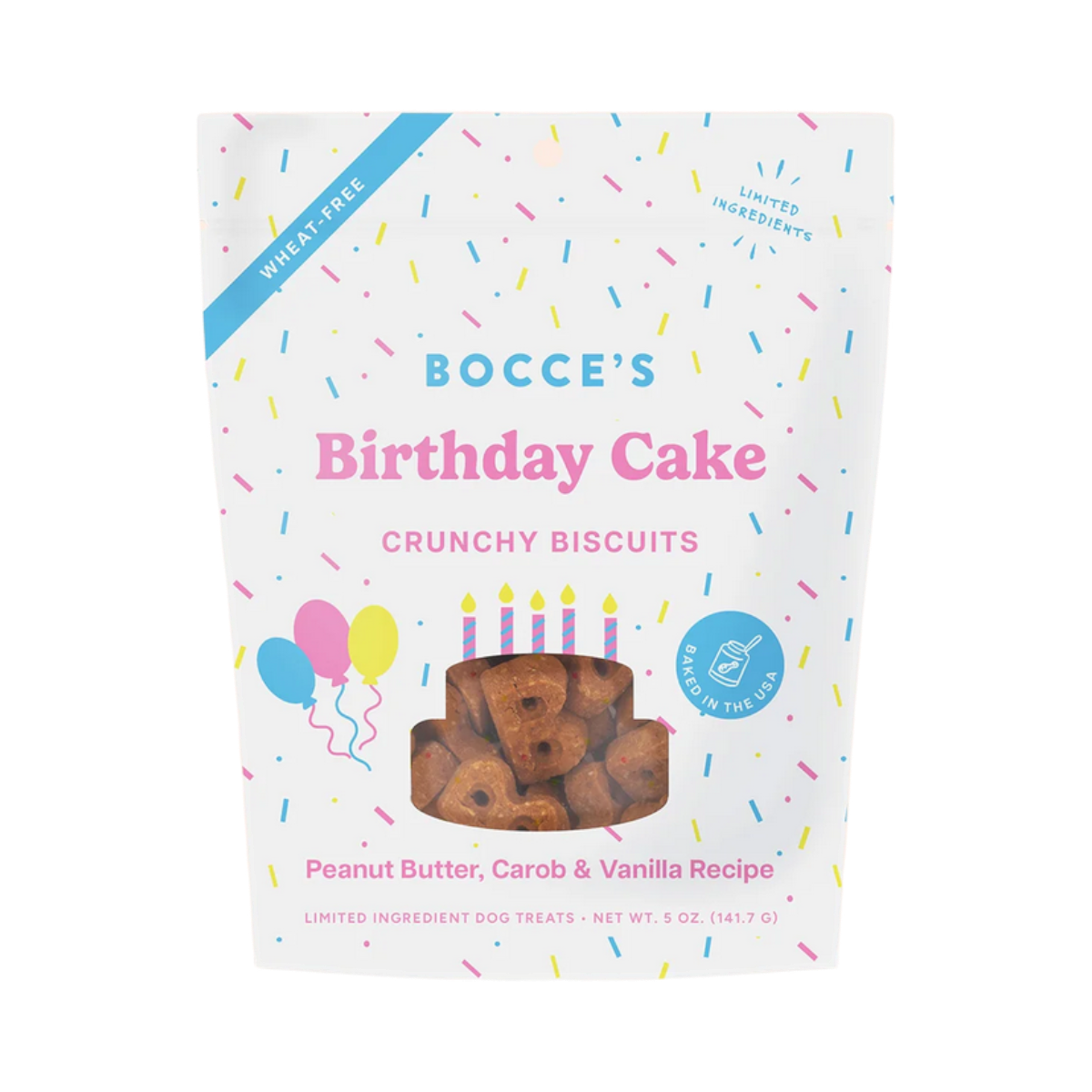 Bocce's Bakery | Crunchy | Birthday Cake Biscuits