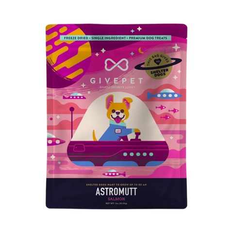 GivePet | Freeze-Dried | Astromutt Salmon Treats
