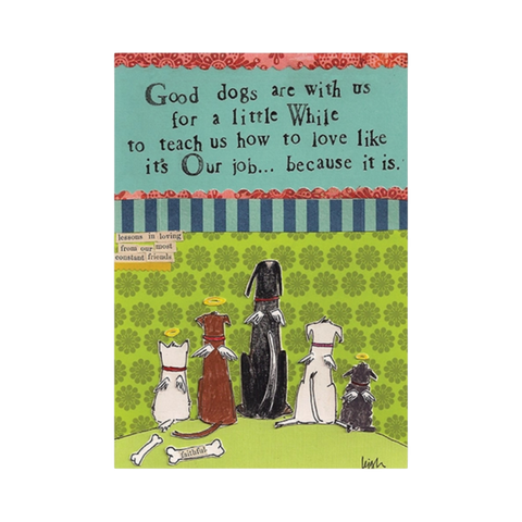 Card | Pet Sympathy | Good Dogs