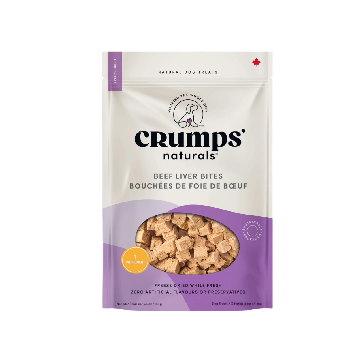 Crumps | Beef Liver Bites 5.5oz