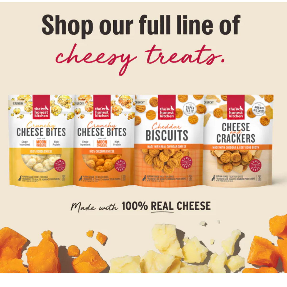 Honest Kitchen | Cheddar Cheese Bites