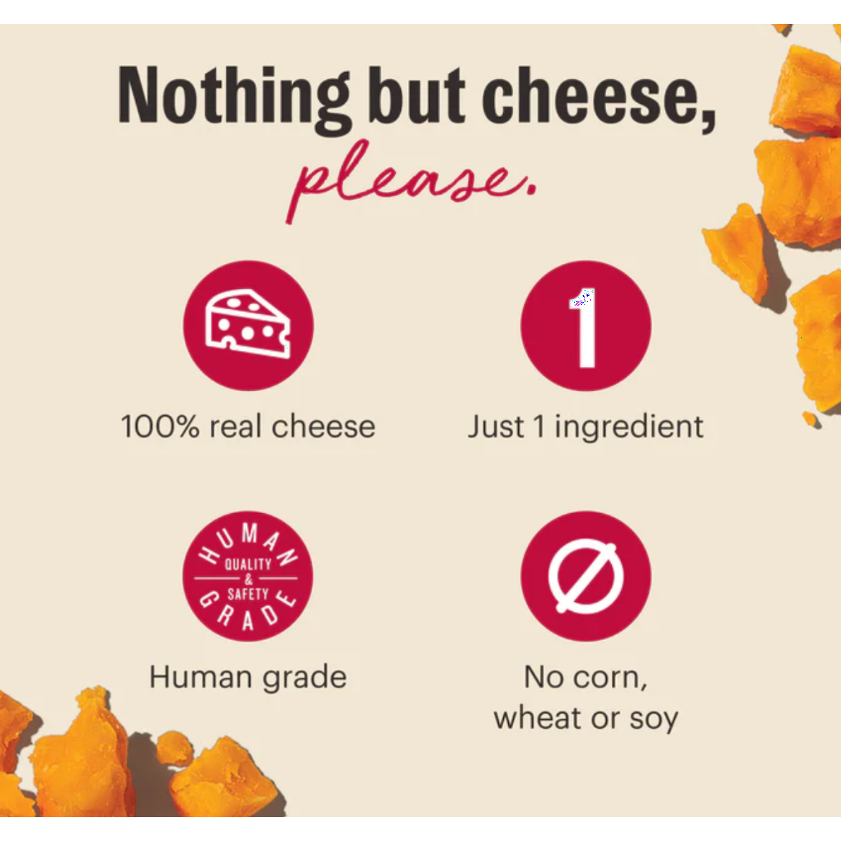 Honest Kitchen | Cheddar Cheese Bites