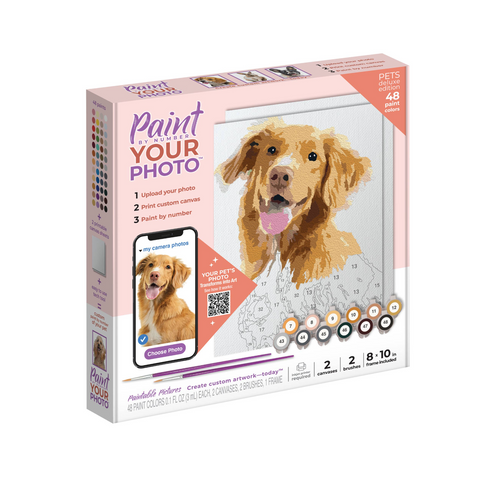 Paintable Pictures | Custom Pet Paint-By-Number