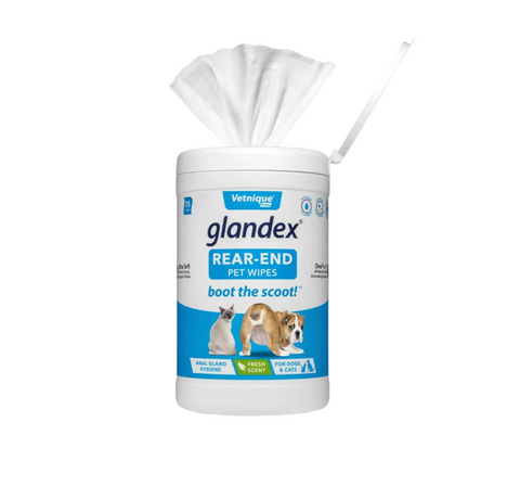 Glandex | Rear End Pet Wipes