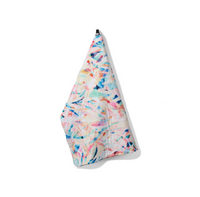 Abstract Jungle Plush Towel