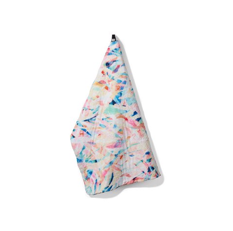 Abstract Jungle Plush Towel