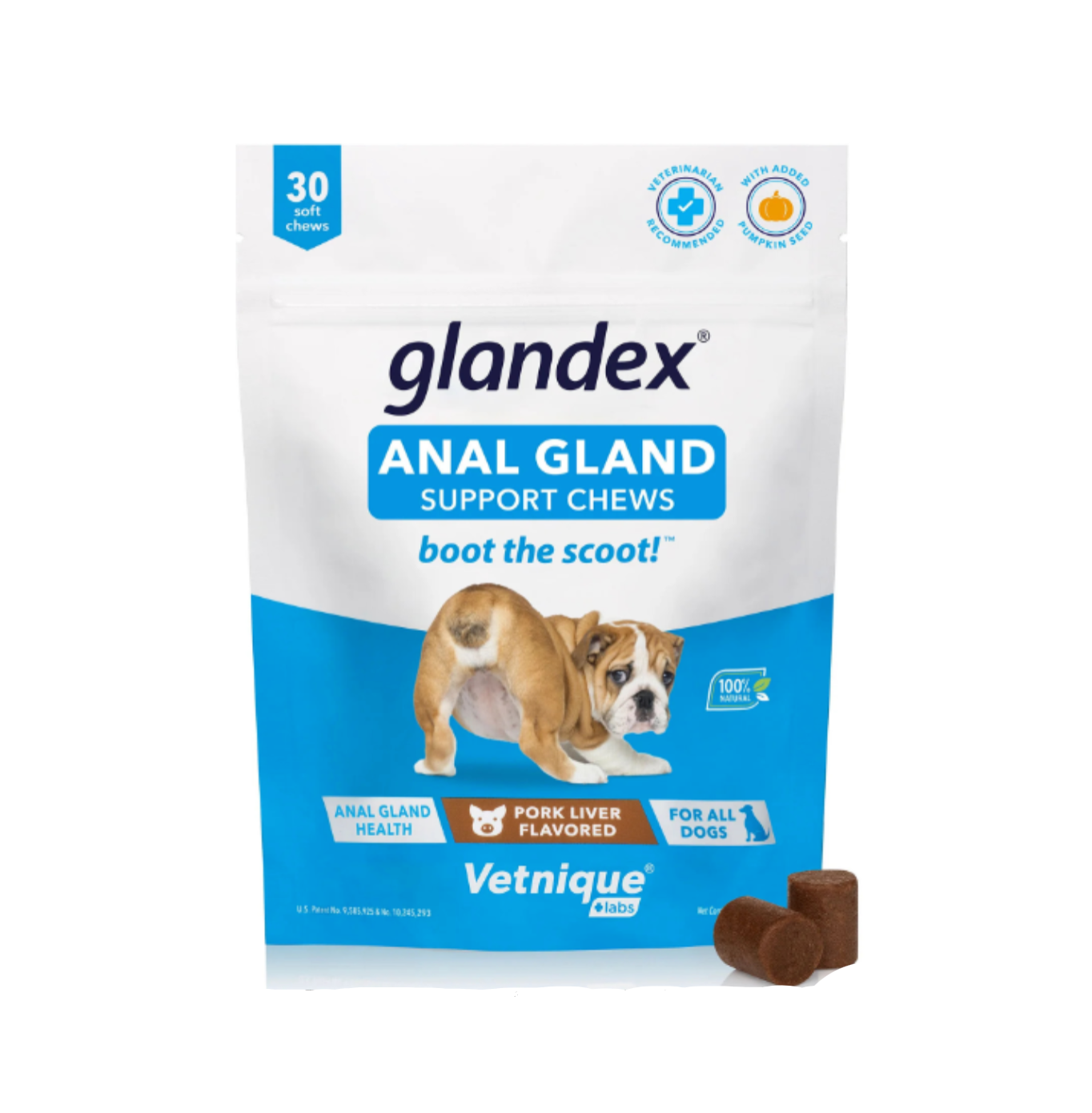 Glandex | Soft Chews | Pork Liver 30ct