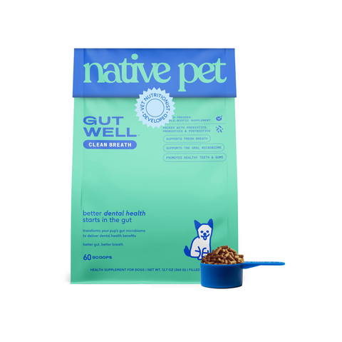 Native Pet | GutWell | Dog Dental Care Supplement