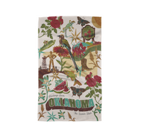 Geometry | Greetings From Oklahoma Tea Towel