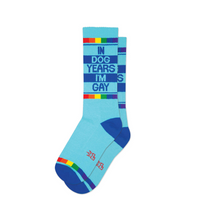 In Dog Years I'm Gay Crew Socks