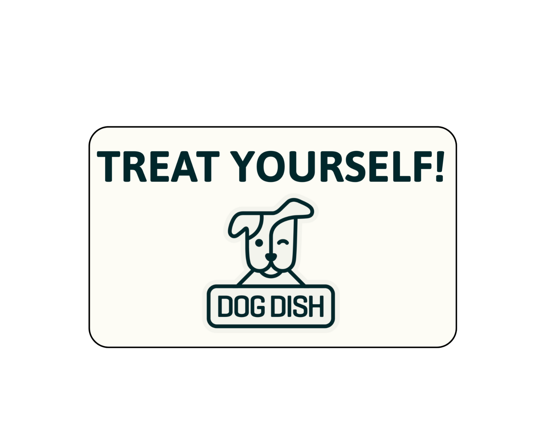 Wrapped Gift Cards digital gift card displayed on screen showing customizable amount for pet supply shopping