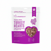 Small Batch | Freeze-Dried Hearts | Turkey