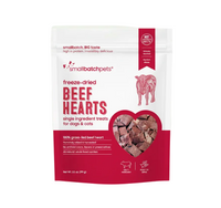 Small Batch | Freeze-Dried Hearts | Beef