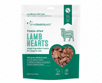 Small Batch | Freeze-Dried Hearts | Lamb