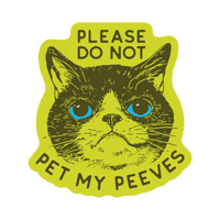 Sticker | My Peeves