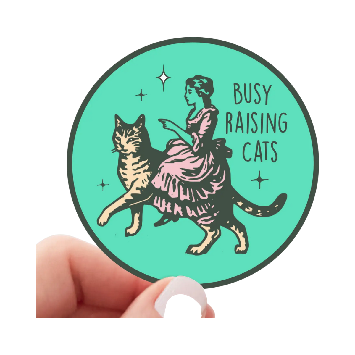 Sticker | Busy Raising Cats
